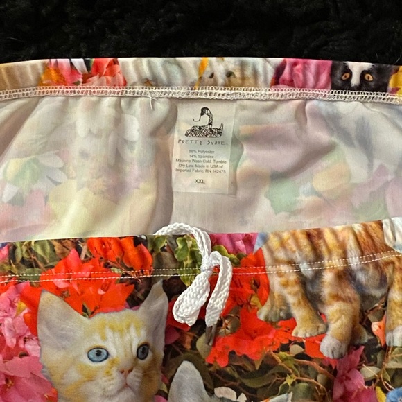 Hand made men’s kitty cat swim brief XXL - Picture 4 of 5
